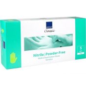 NITRIL-HANDSCHUHE SENSITIVE PUDERFREI HELLGRÜN S