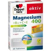 Doppelherz Magnesium 400+B12+C+E