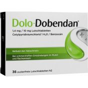 Dolo-Dobendan 1.4mg/10 mg Lutschtabletten