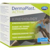 DermaPlast Active Kinesiology Tape blau 5cm x 5m