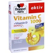 Doppelherz aktiv Vitamin C 1000 + Vitamin D Depot günstig im Preisvergleich