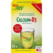 APODAY Calcium+D3 Zitrone-Limette zuckerfr. Pulv. günstig im Preisvergleich