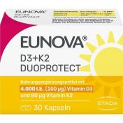 EUNOVA DuoProtect D3+K2 4000IE/80UG