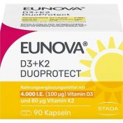 EUNOVA DuoProtect D3+K2 4000IE/80UG