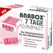 ANABOX Compact 7 Tage Wochendosierer pink/weiß günstig im Preisvergleich