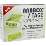 ANABOX Compact 7 Tage Wochendosierer grün/weiß günstig im Preisvergleich