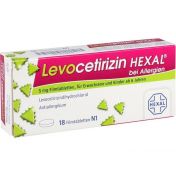 Levocetirizin HEXAL bei Allergien 5mg Filmtabl. günstig im Preisvergleich
