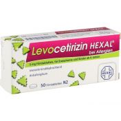 Levocetirizin HEXAL bei Allergien 5mg Filmtabl. günstig im Preisvergleich