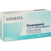 Paracetamol SANAVITA 250 mg Zäpfchen günstig im Preisvergleich