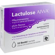 Lactulose AIWA Pflaumenaroma 10 g/15 ml Lös.z.Ein.