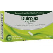 Dulcolax 10mg Zäpfchen