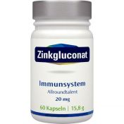 Zinkgluconat - 20mg Zink Vegi