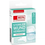 WEPA Wundverband wasserdicht 7.2 x 5cm steril günstig im Preisvergleich