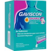 Gaviscon Dual 500mg/213mg/325mg Suspension z.Einn.