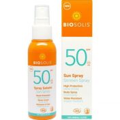Bio Sonnencreme Spray LSF 50+ BIOSOLIS günstig im Preisvergleich