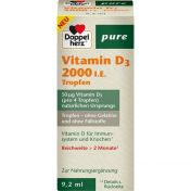 Doppelherz Vitamin D3 2000 I.E. pure