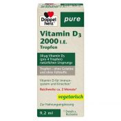 Doppelherz Vitamin D3 2000 I.E. pure