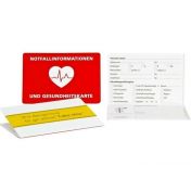 Notfallinfo-Kartenhülle für die Gesundheitskarte