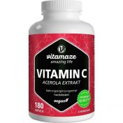 Vitamin C 160mg Acerola Extrakt pur vegan