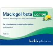 Macrogol beta Lemon Plv.z.Her.e.Lsg.z.Einn.