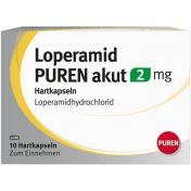 Loperamid PUREN akut 2 mg Hartkapseln günstig im Preisvergleich