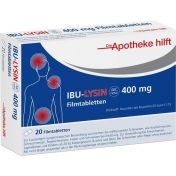 Ibu-Lysin ABCnow 400 mg Filmtabletten / Noweda DAH günstig im Preisvergleich