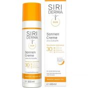 SIRIDERMA Sonnencreme LSF30 ohne Duftstoffe