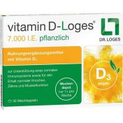 vitamin D-Loges 7.000 I.E. pflanzlich Wochendepot