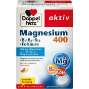 Doppelherz Magnesium 400 + B1 + B6 + B12 +Folsäure