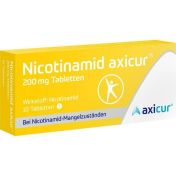 Nicotinamid axicur 200 mg Tabletten günstig im Preisvergleich
