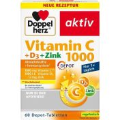 Doppelherz Vitamin C 1000 + D3 + Zink Depot günstig im Preisvergleich