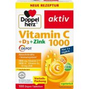 Doppelherz Vitamin C 1000 + D3 + Zink Depot günstig im Preisvergleich