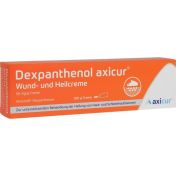 Dexpanthenol axicur Wund- und Heilcreme 50mg/g Cre