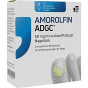 AMOROLFIN ADGC 50 mg/ml wirkstoffhalt. Nagellack