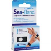 SEA-BAND Akupressurband f. Erwachsene schwarz