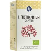 Lithothamnium Rotalge 1200mg Bio Kapseln Vegan günstig im Preisvergleich