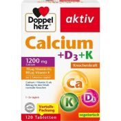 Doppelherz Calcium + D3 + K