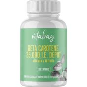 Beta Carotin 25000 IE Provitamin A Depot vegan
