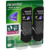 Nicorette Fruit & Mint Spray 1 mg/Sprühstoß NFC günstig im Preisvergleich