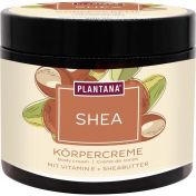 Plantana Shea Körpercreme Sheabutter mit Vitamin-E