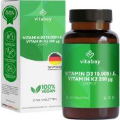 Vitamin D3 Depot 10000 IE + Vitamin K2 200 mcg