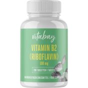 Vitamin B2 Riboflavin 100 mg vegan hochdosiert