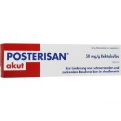 Posterisan akut 50mg/g Rektalsalbe