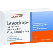 Levodrop-ratiopharm Hustenstiller 60 mg Filmtabl.