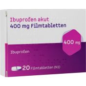 Ibuprofen akut 400 mg Filmtabletten