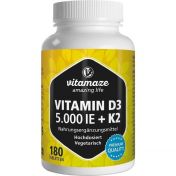 Vitamin D3 K2 5000IE/100ug hochdosiert