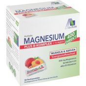 Magnesium 400+B-Komplex direkt Pfirsich-Maracuja