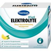 Hansal Elektrolyte Plus günstig im Preisvergleich