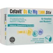 Cefavit D3 K2 Mg 7.000 Stix