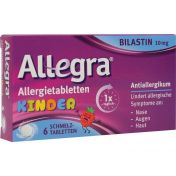 Allegra Allergietabletten Kinder 10 mg Schmelztabl
